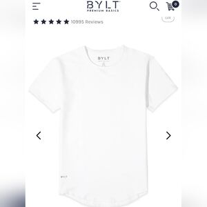Bylt basics lux drop cut shirt